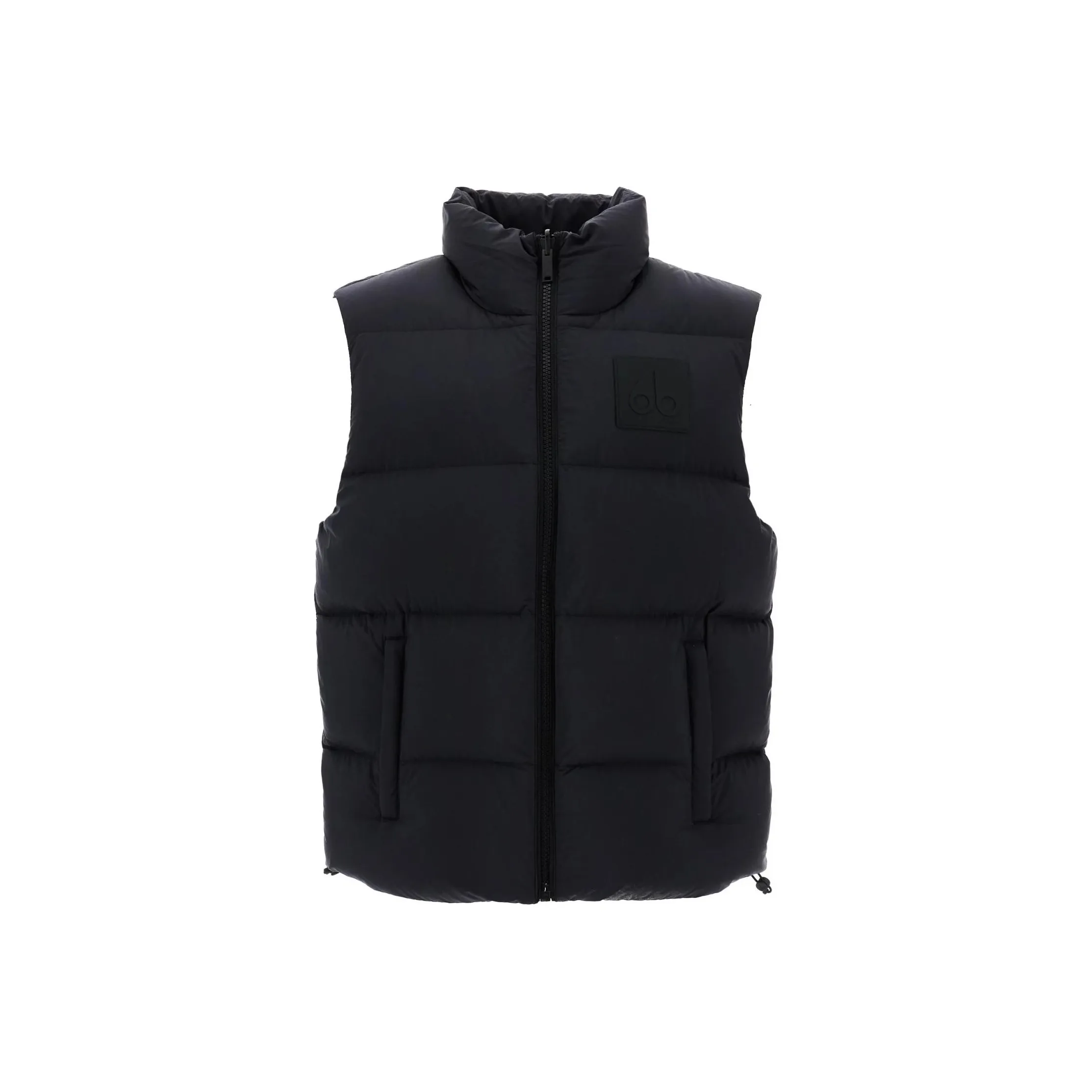 Moose Knuckles Logo Patch Reversible Down Vest