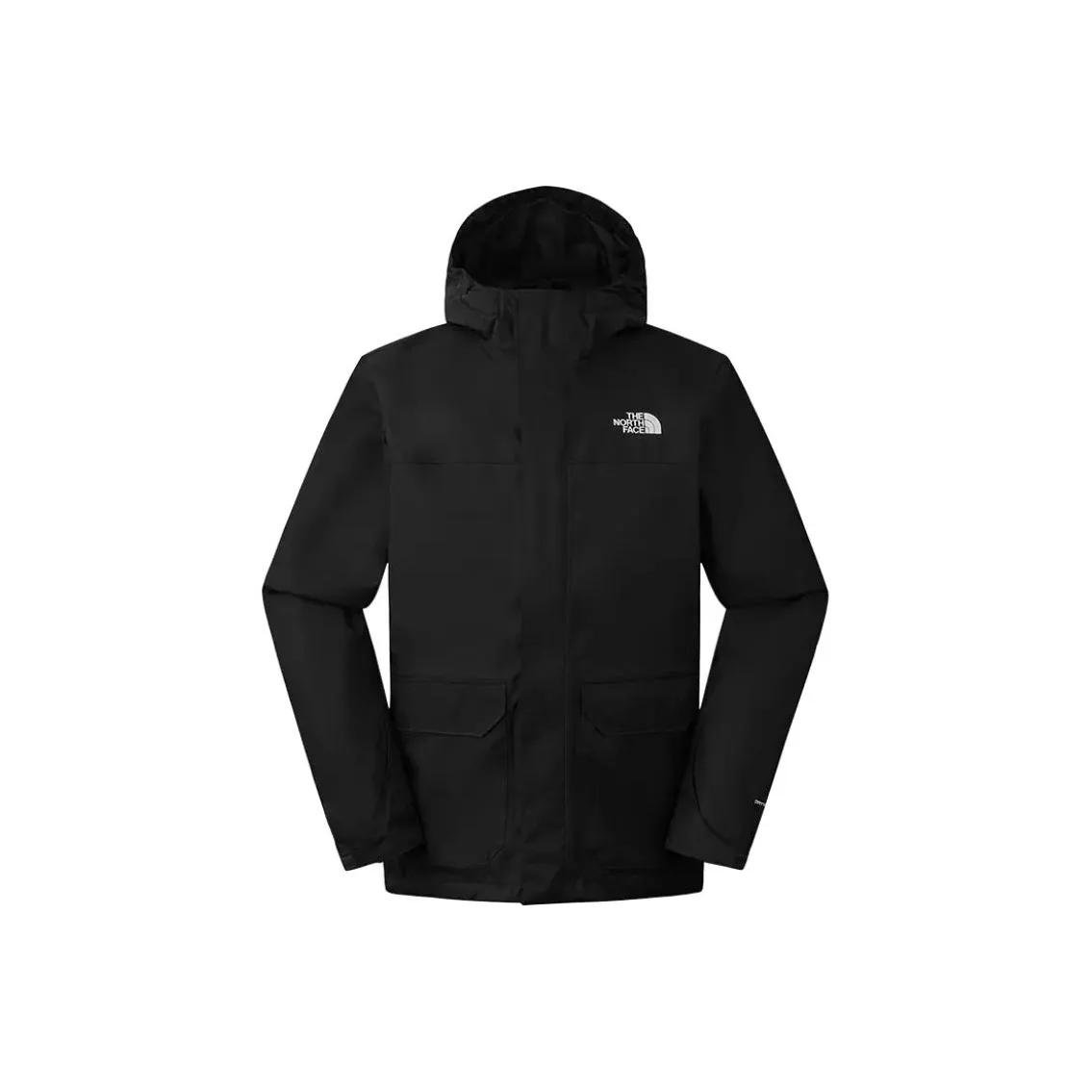 THE NORTH FACE Outdoor Hiking Waterproof And Windproof Windbreaker Jacket Unisex Cosmic Black