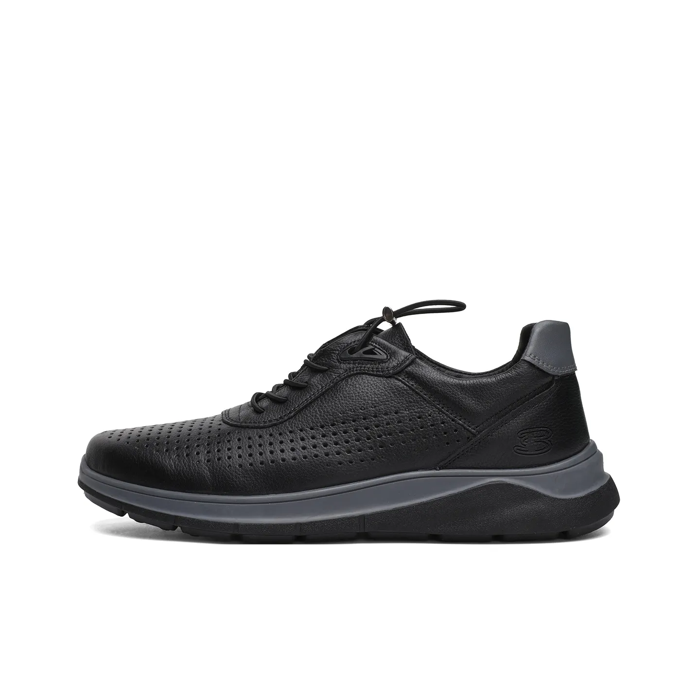 BEN SHERMAN Abrasion Resistant Low Top Casual Shoes Men's Black