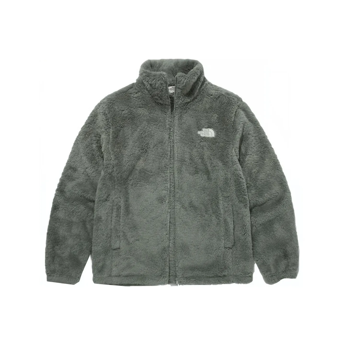 The North Face Зеленая унисекс бархатная куртка