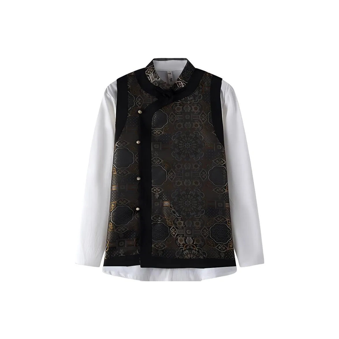 XUANSHENG Черные Мужские Жилеты