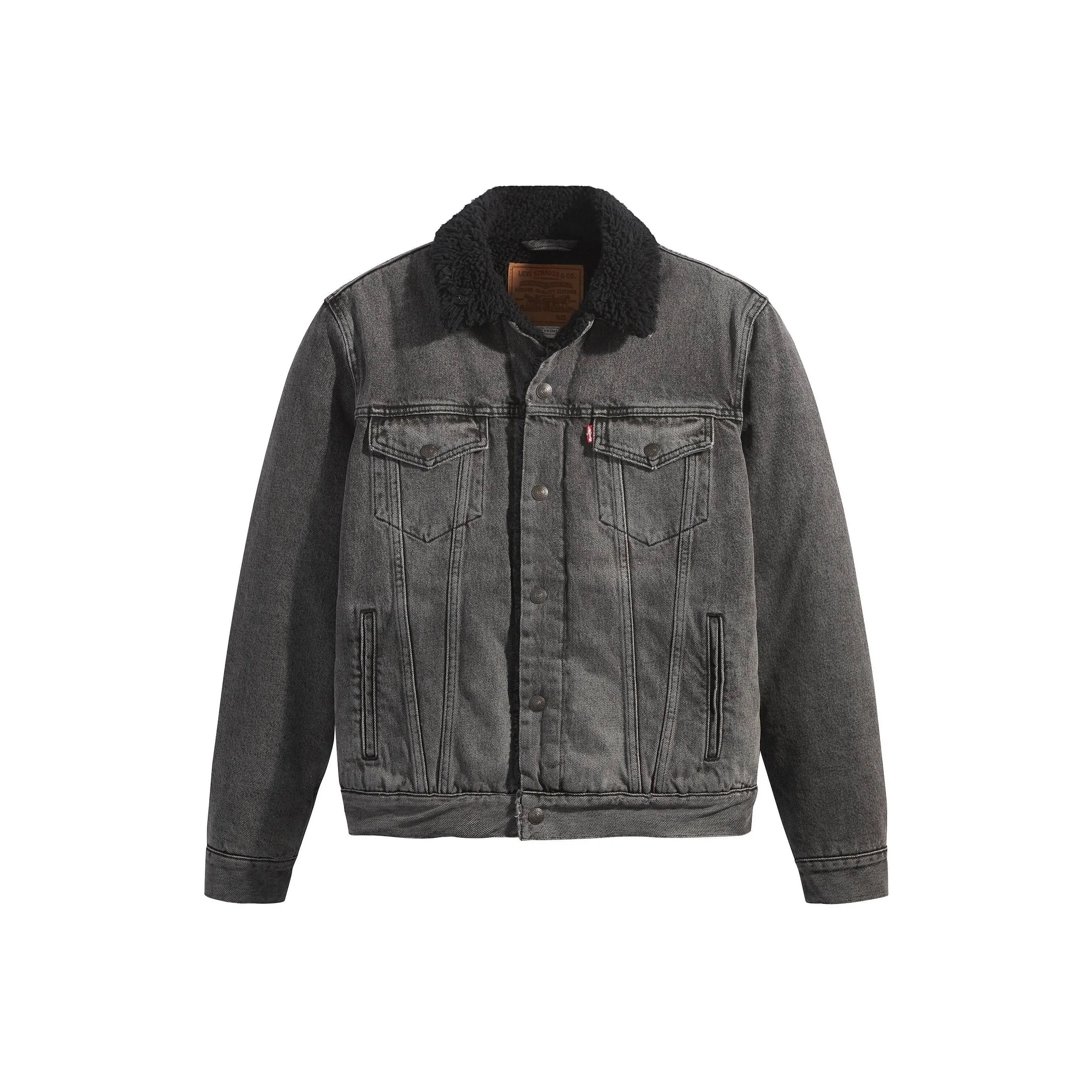 Levi's Velvet Feel Куртка Мужская Серого цвета