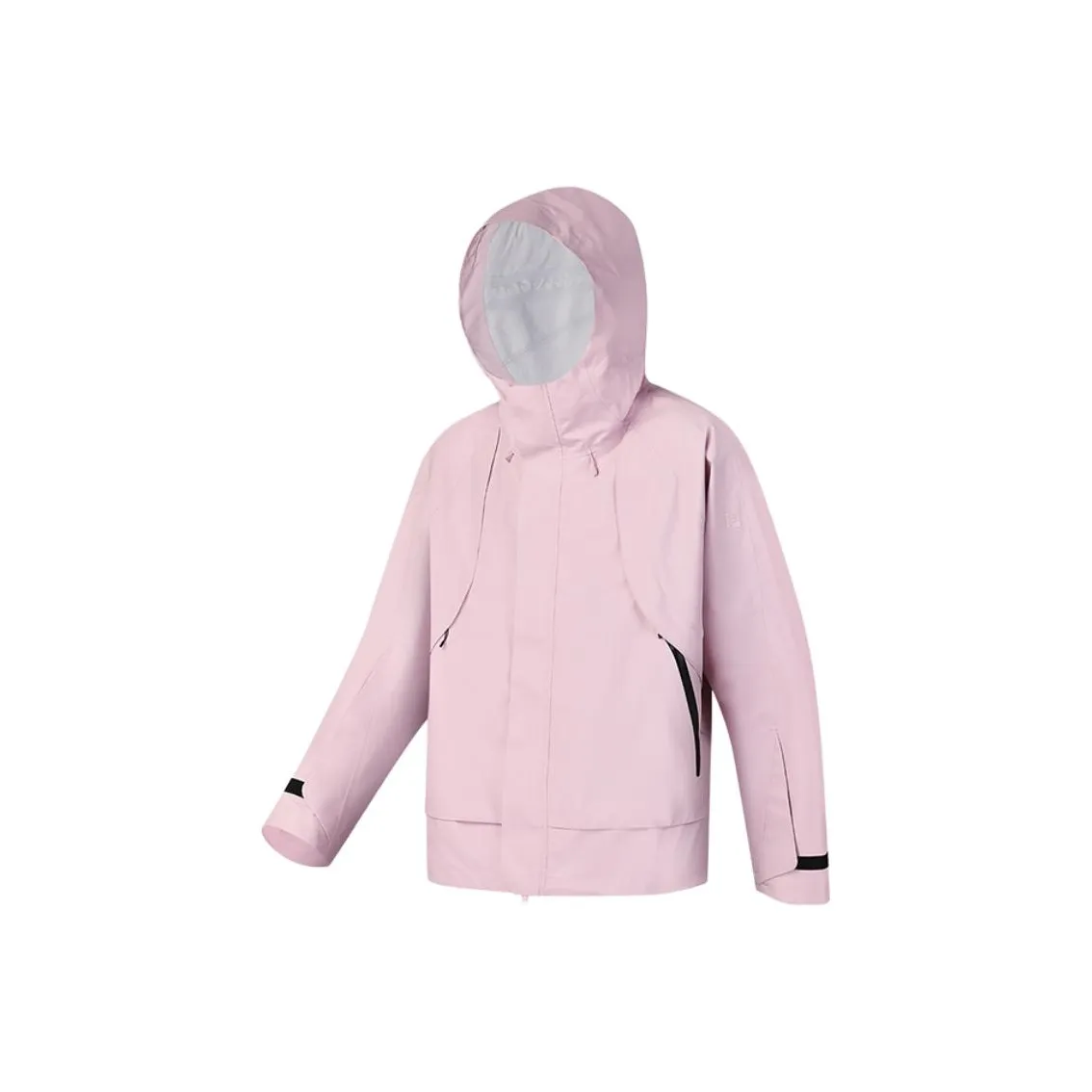 FILA Фитнес Поход Водонепроницаемый Ветрозащитный And Дышащий Ветровка Унисекс Темная вишня Пастельно-розовый