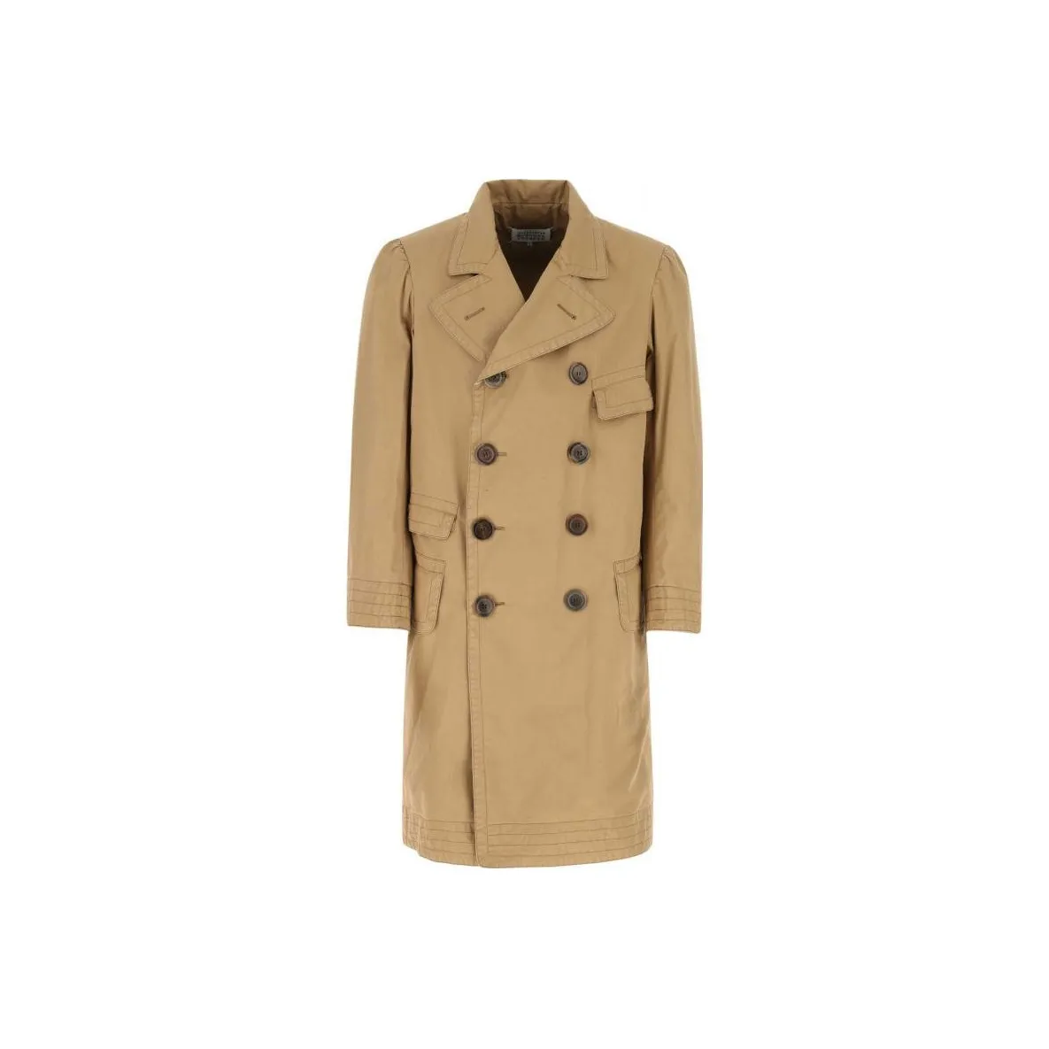 Maison Margiela Double-Breasted Trench Coat