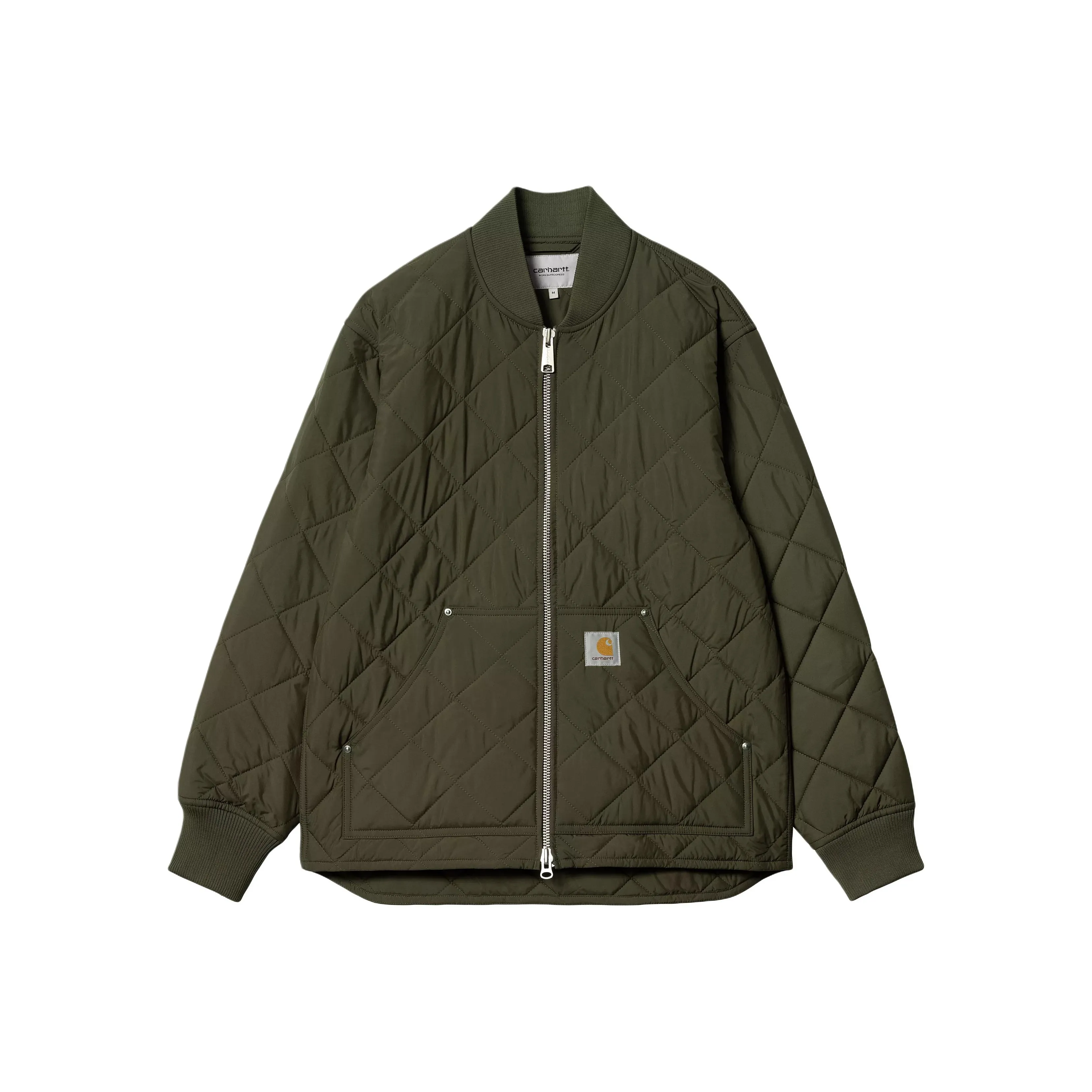 Carhartt WIP FW24 MYTON Liner Jacket Unisex Army Green Кархартт WIP FW24 MYTON Подкладка Куртка Унисекс Армейский Зеленый