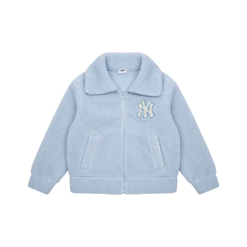 MLB Dumble Туманно-голубой Унисекс Бархатные куртки