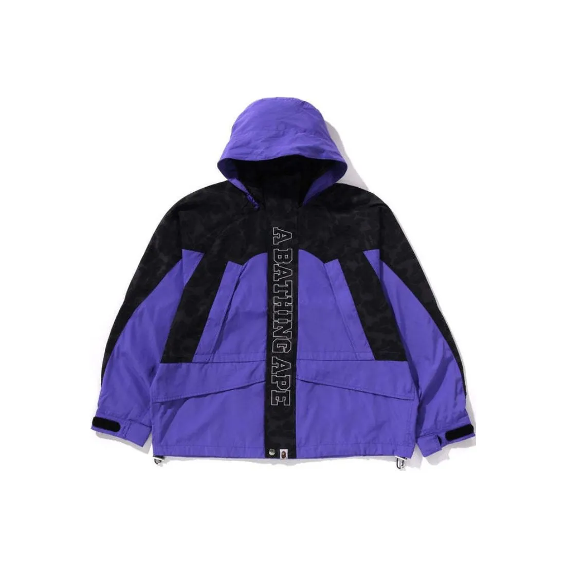 A BATHING APE Camo Panel Snowboard Jacket