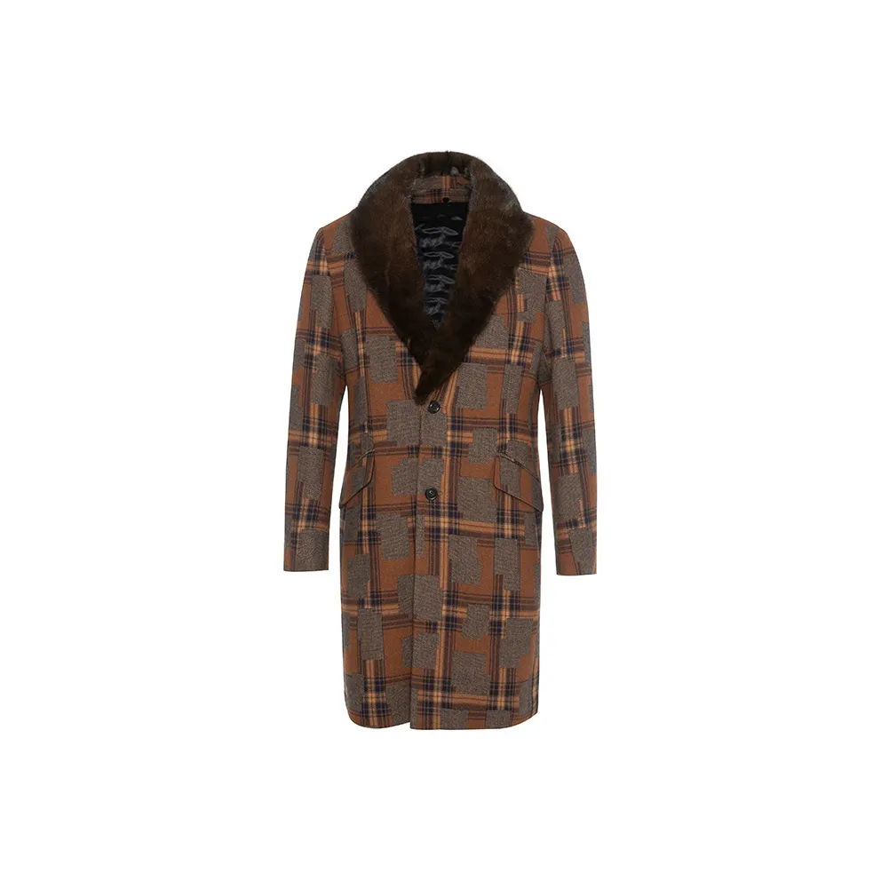 ANDREW MACKENZIE Coats Men's Coffee