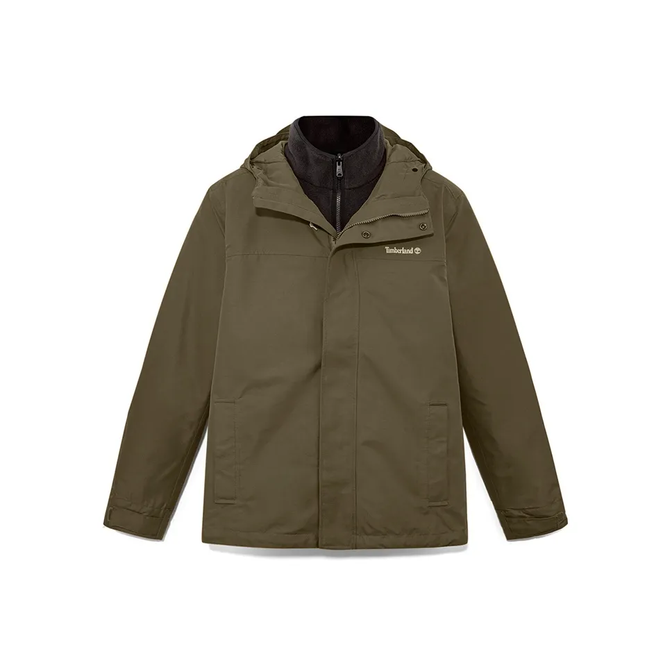 Timberland Ветровка Мужская Армейский Зеленый