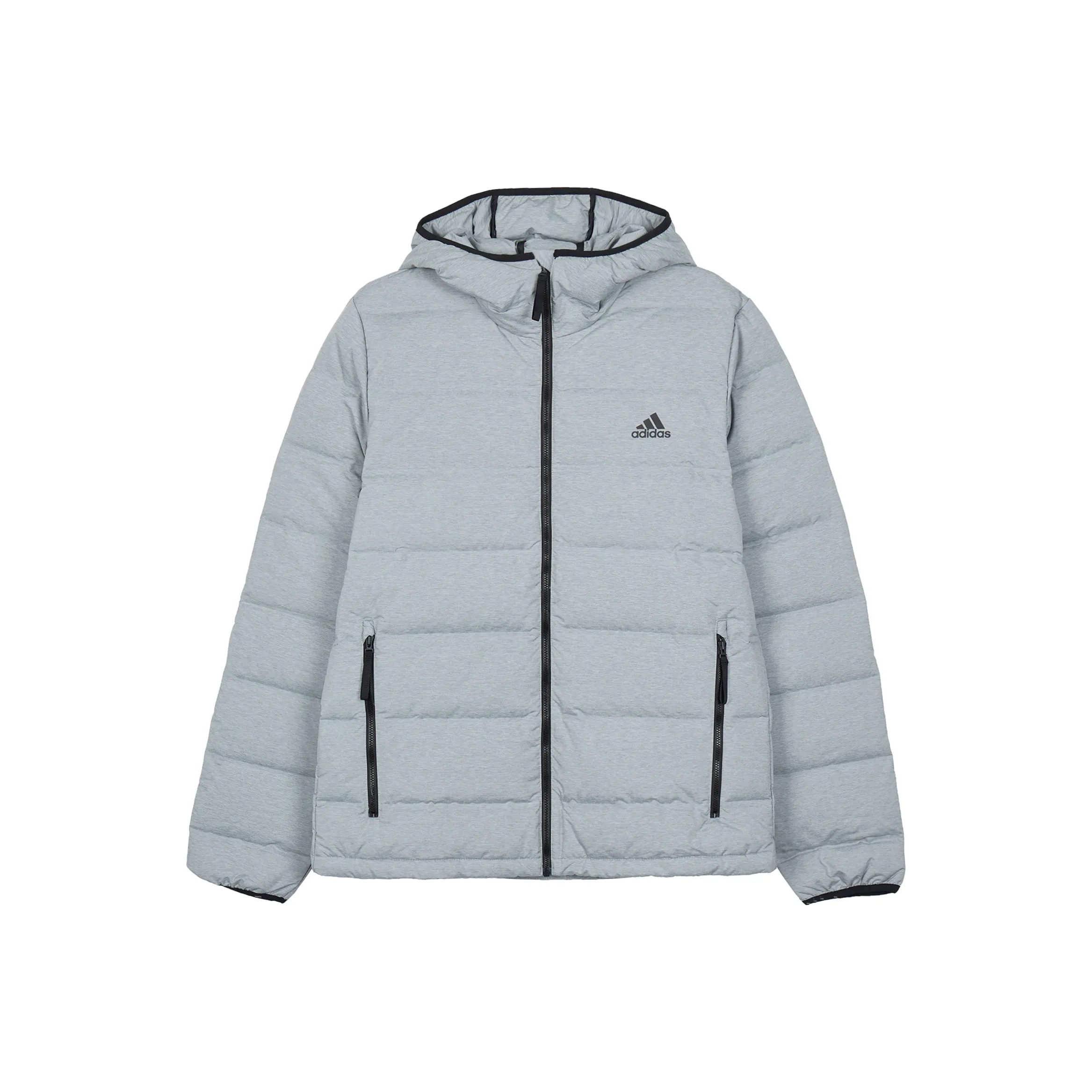 Adidas Down Jacket Men's Silver Gray