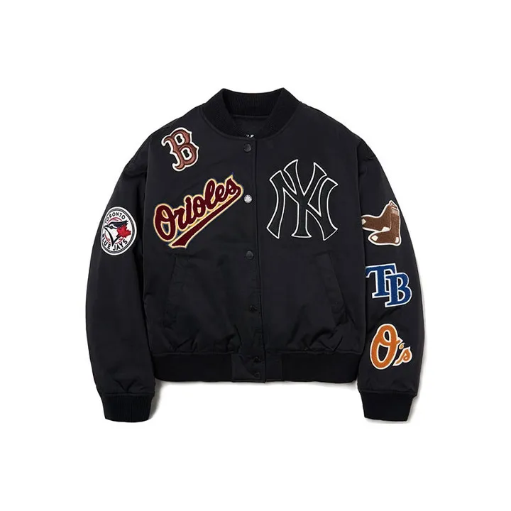 MLB Baseball Jerseys Unisex Black