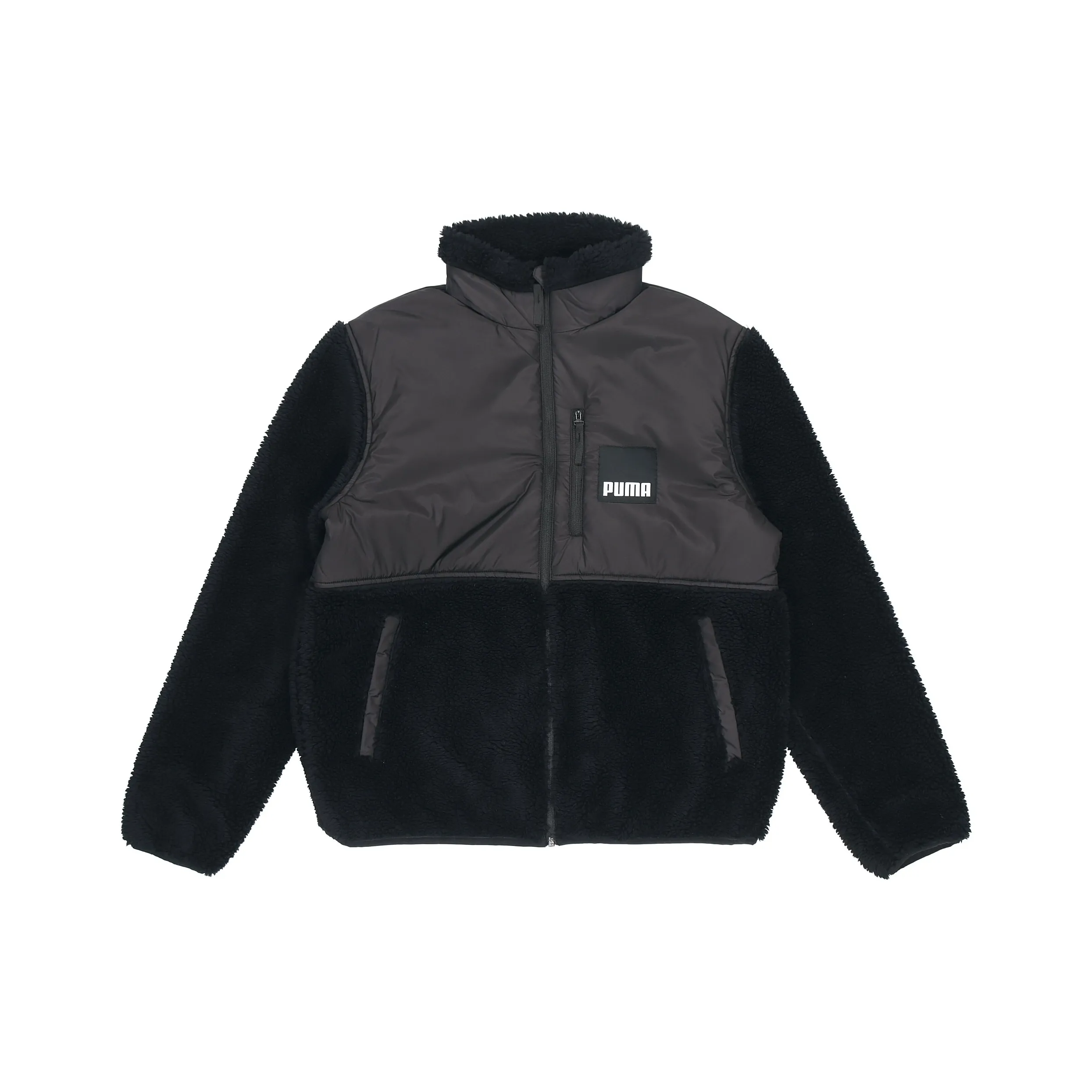 PUMA Мужские бархатные куртки черного цвета