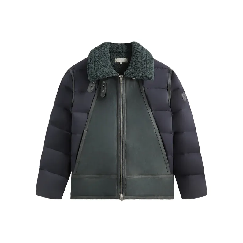 KITH Arden Bonded Microsuede Combo Jacket