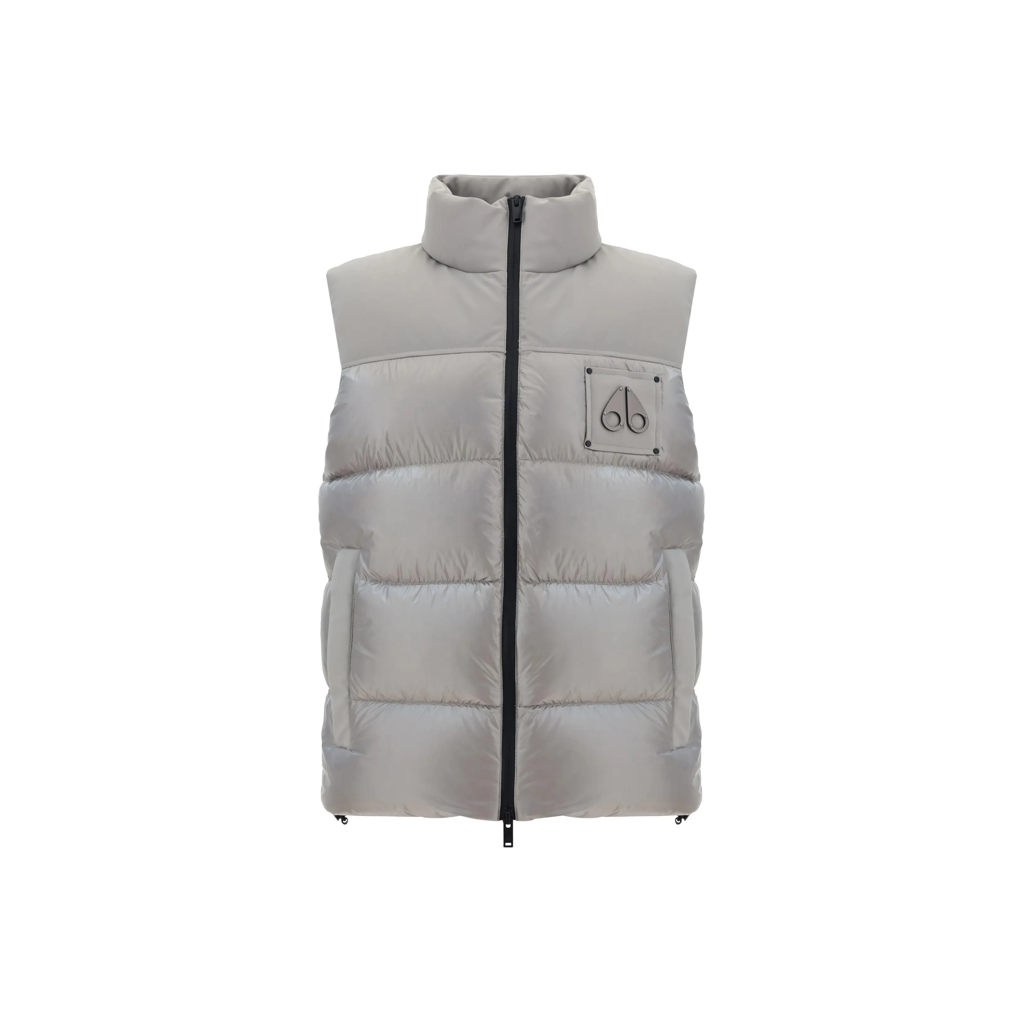 Moose Knuckles Victory Logo Plaque Padded Gilet
