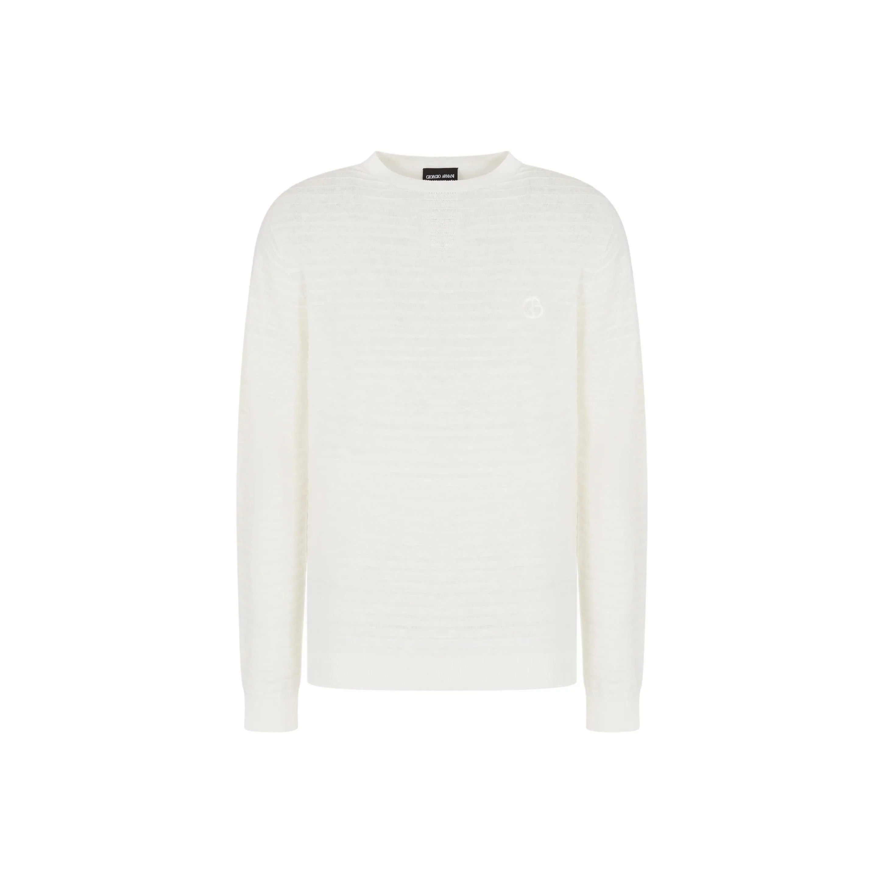 GIORGIO ARMANI Logo embroidered Jumper