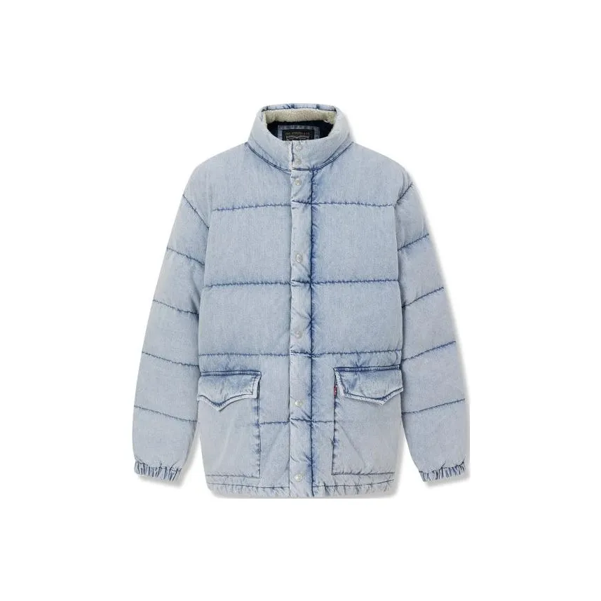 Levis Синий Мужской Пуховик