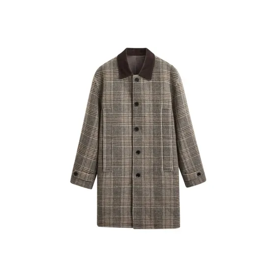 GXG Клетчатый Мужской Пальто