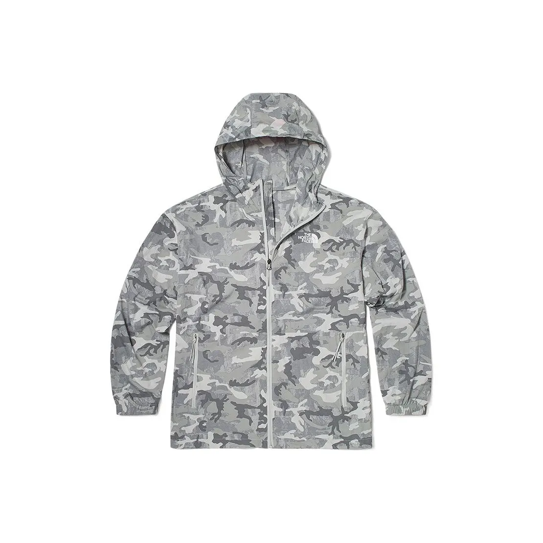THE NORTH FACE Breathable Sun Protection Clothing Men's White Camouflage