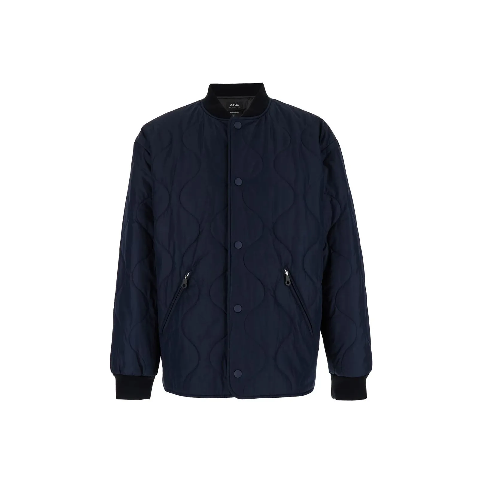 A.P.C . Quilted Bomber Jacket