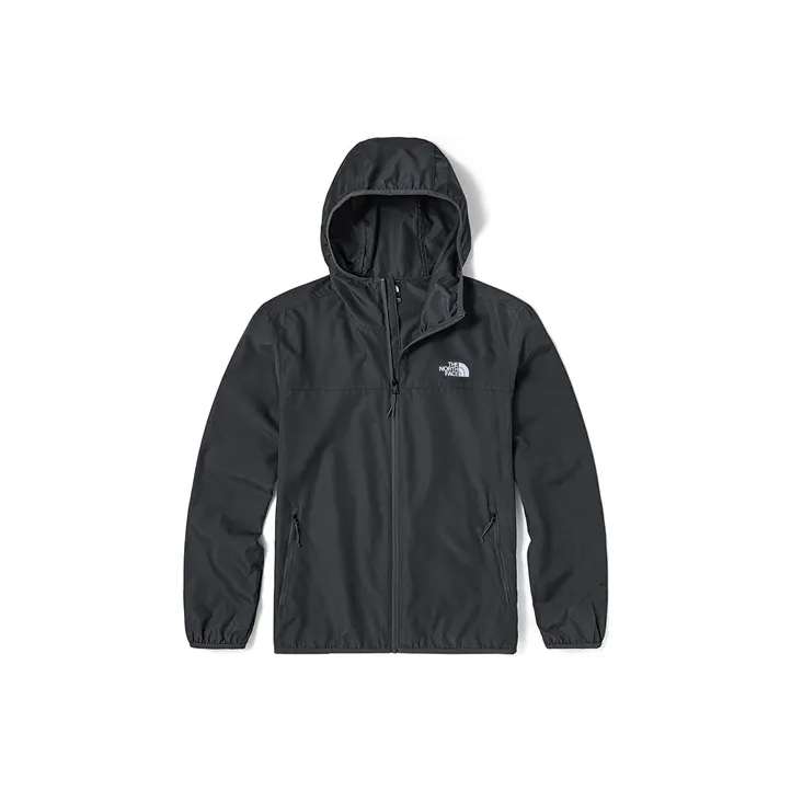 THE NORTH FACE Waterproof And Windproof Sun Protection Clothing Men's Gray Cyan