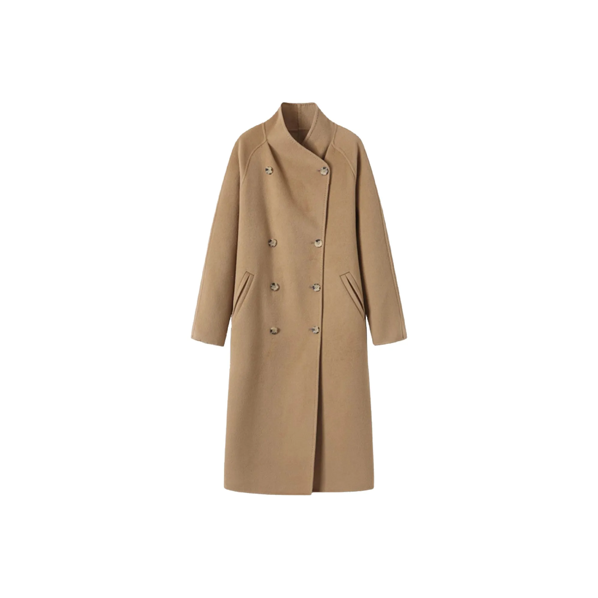 JUCY JUDY Coats Unisex Camel