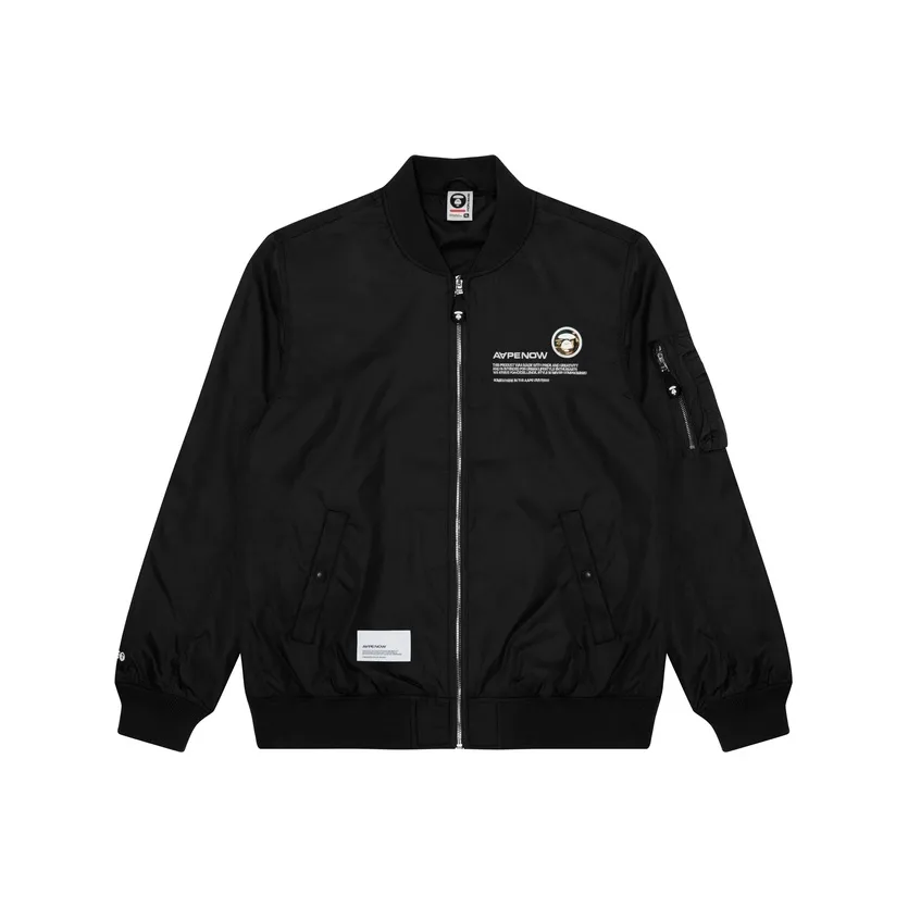 Aape By *A Bathing APE® Slogan print Bomber Jacket