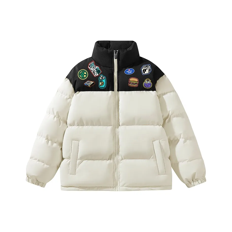 DNBH Стеганый хлопковый пуховик унисекс