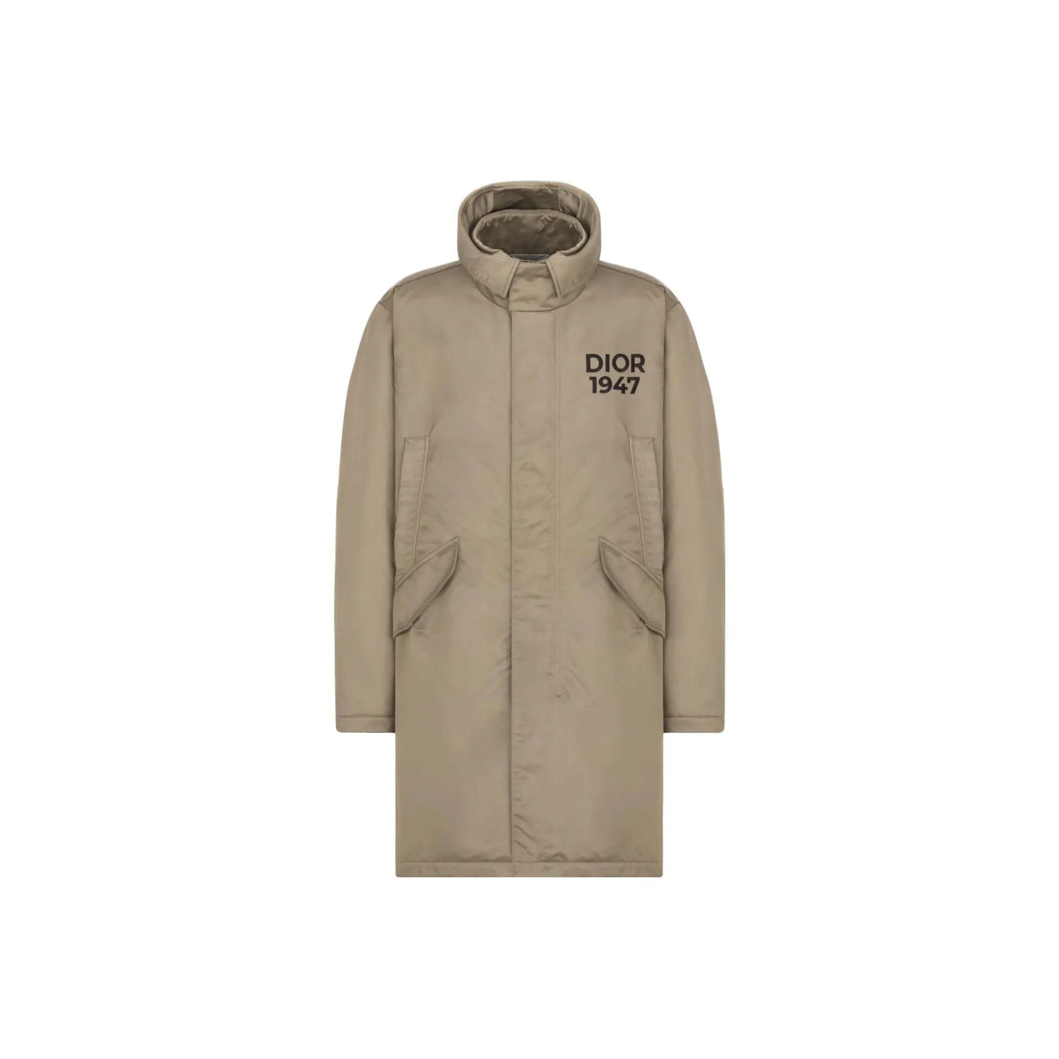 DIOR Homme High Neck Long Sleeved Coat