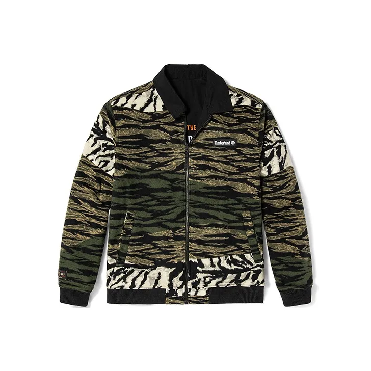Timberland Year Of The Tiger Collection Velvet Jackets Unisex Black