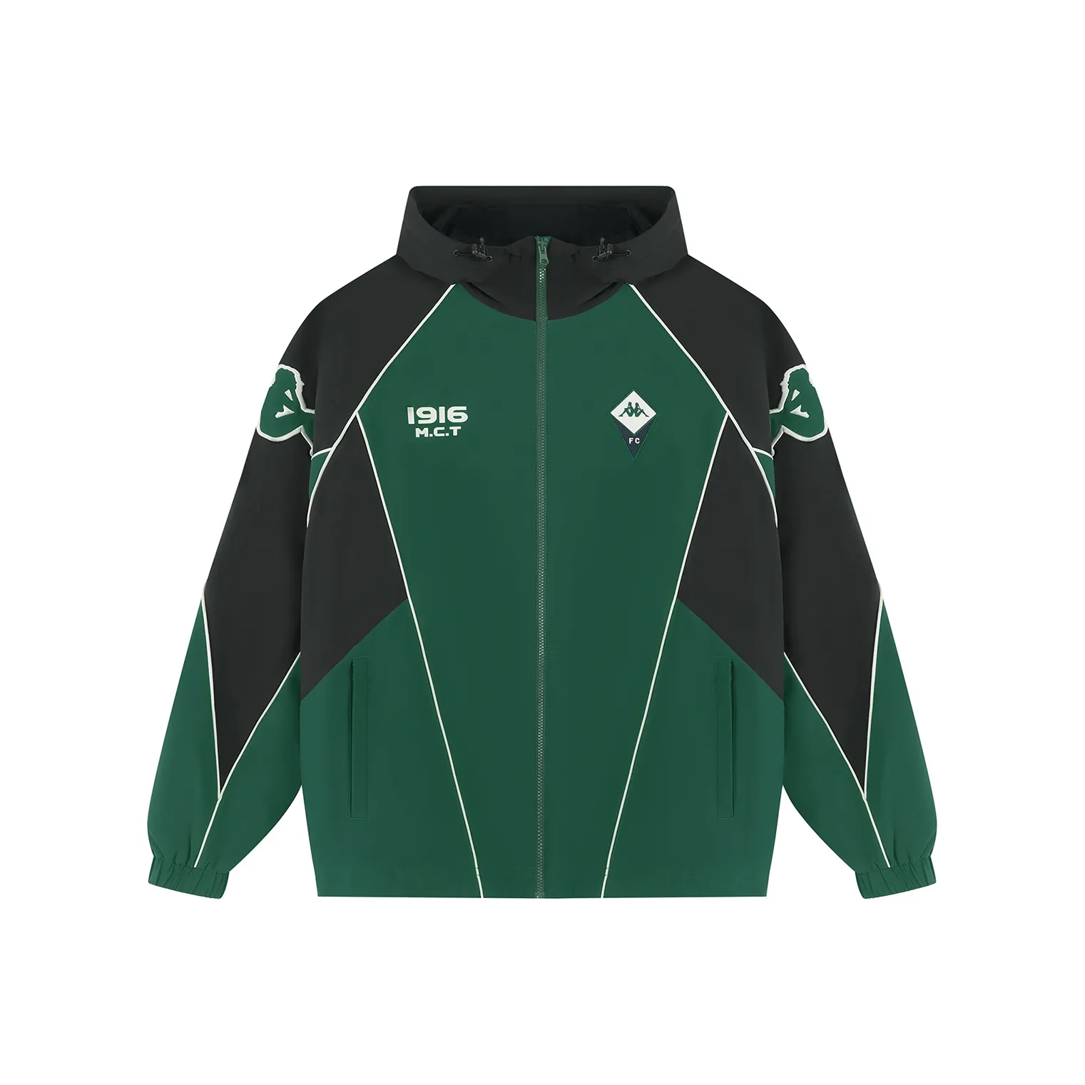 Kappa 1916 Series Windbreaker Jacket Men's Green
