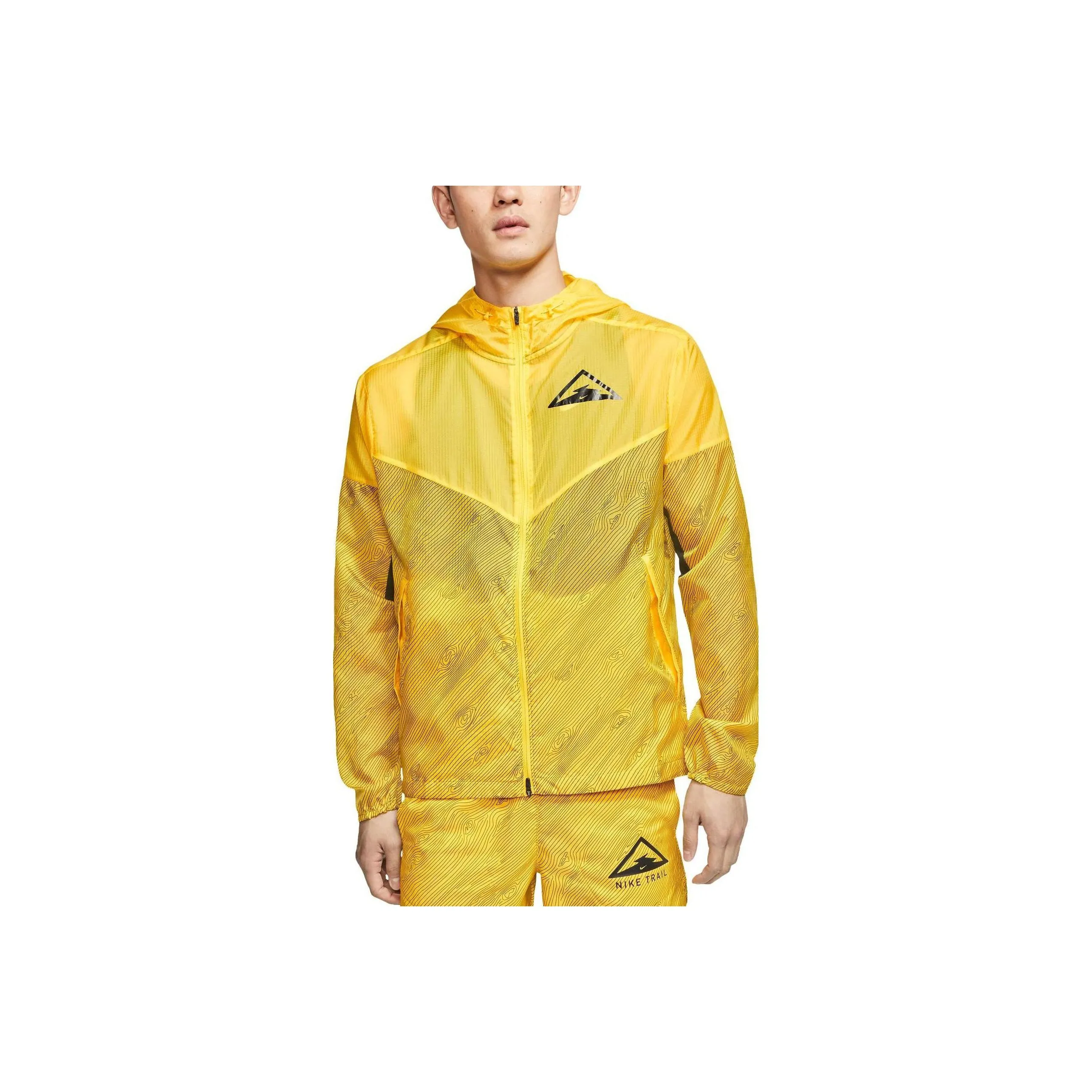 Nike Sun Protection Clothing Men's Yellow