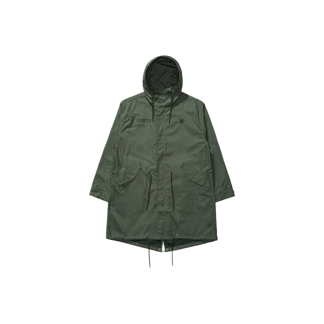 UNDEFEATED Coats Unisex Olive Green