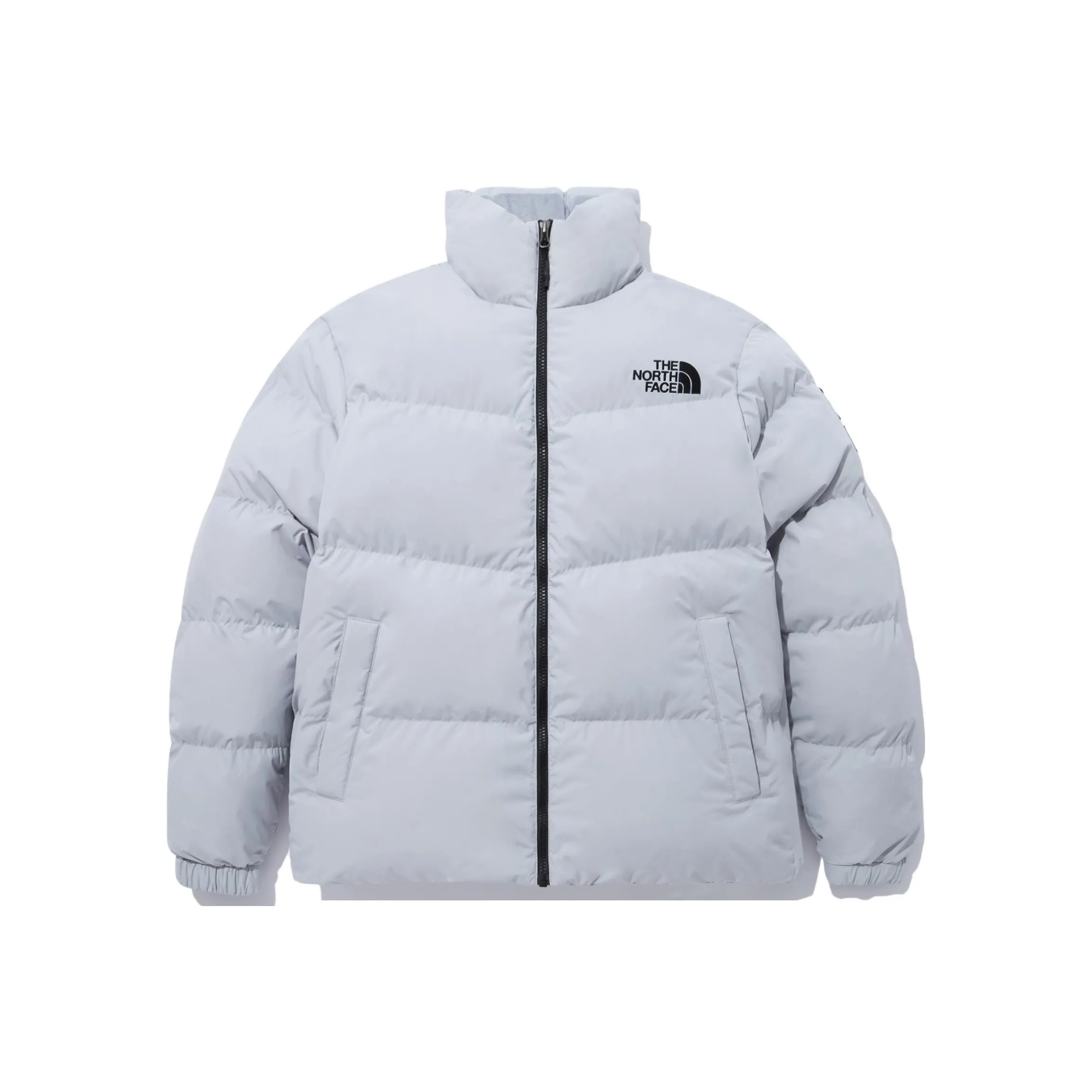 THE NORTH FACE Puffer Jacket Unisex Light Gray