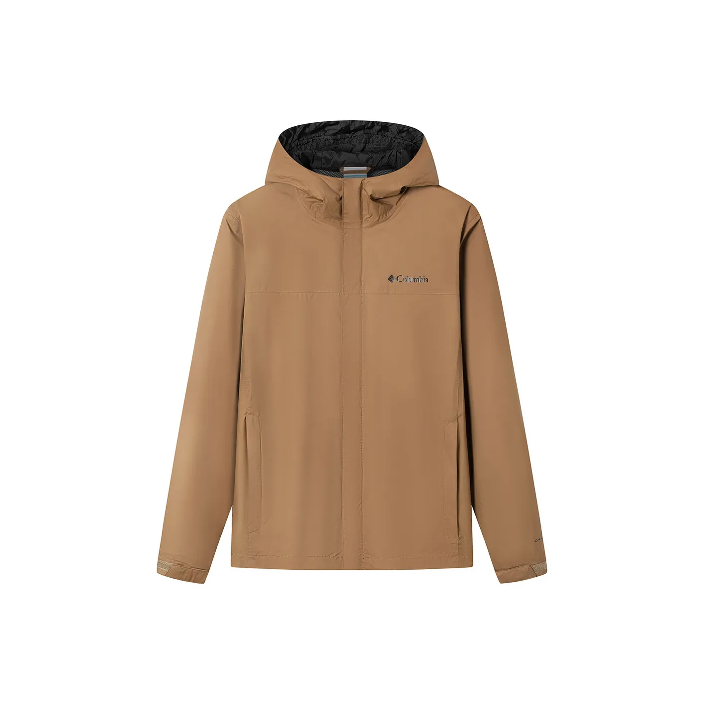 Columbia совместный бренд Поход Водонепроницаемый Ветрозащитный и Устойчивый к истиранию Ветровка Мужской Светло-коричневый