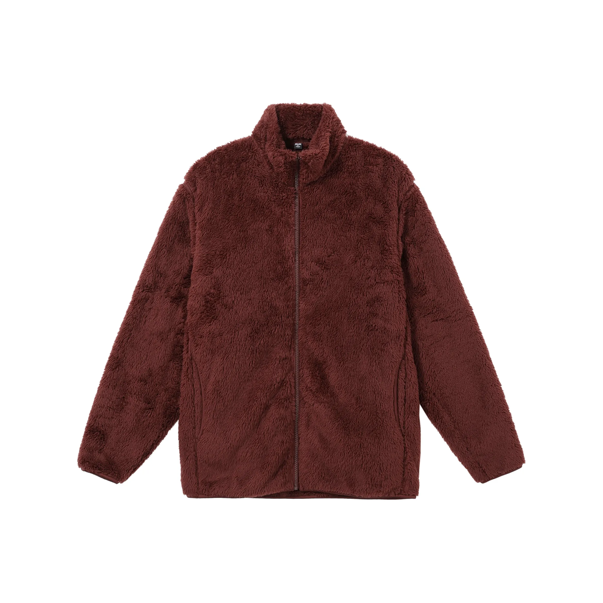 UNIQLO Velvet feel Coat Unisex Dark Red