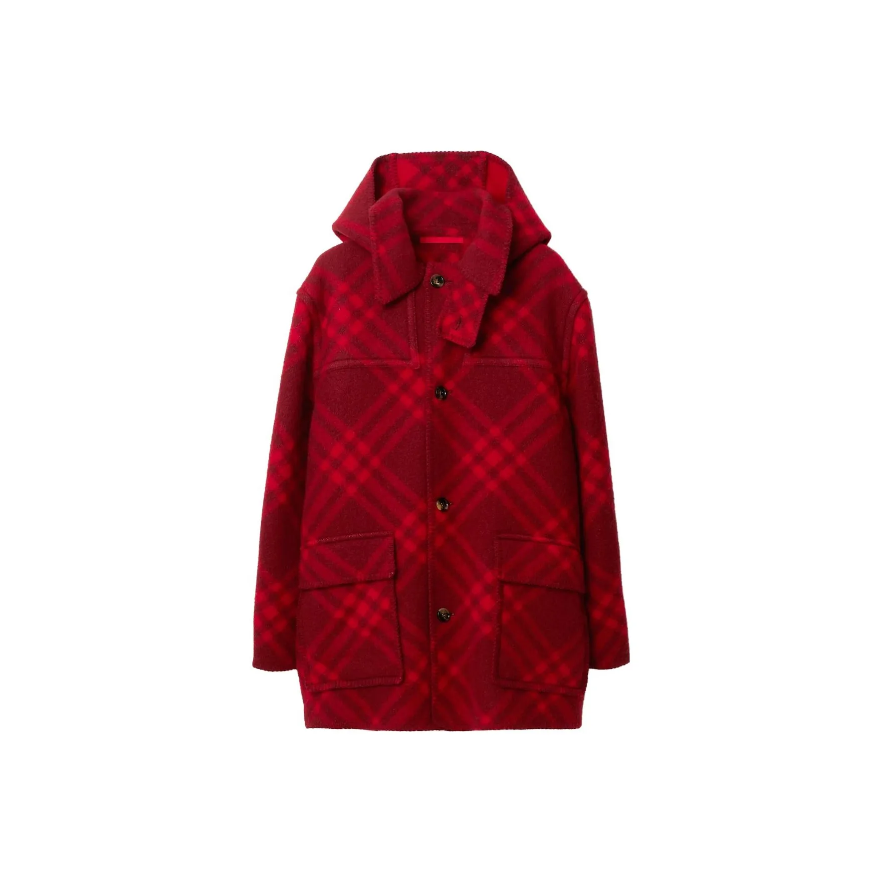 Burberry Coats Men's Red