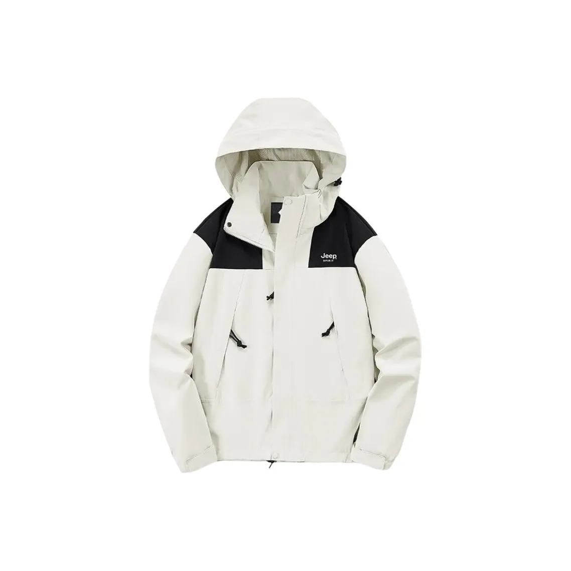 JEEP SPIRIT Urban Living/Travel/Commuting Waterproof, Windproof, Breathable, And Thermal Windbreaker Jacket Unisex