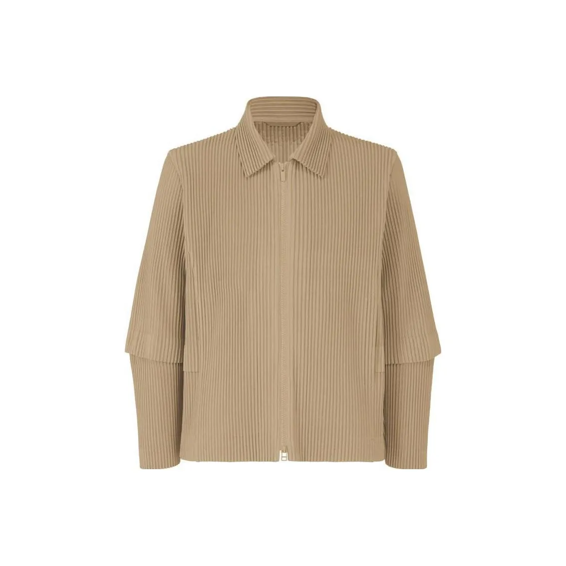 ISSEY MIYAKE Jackets Men's Sandy Beige