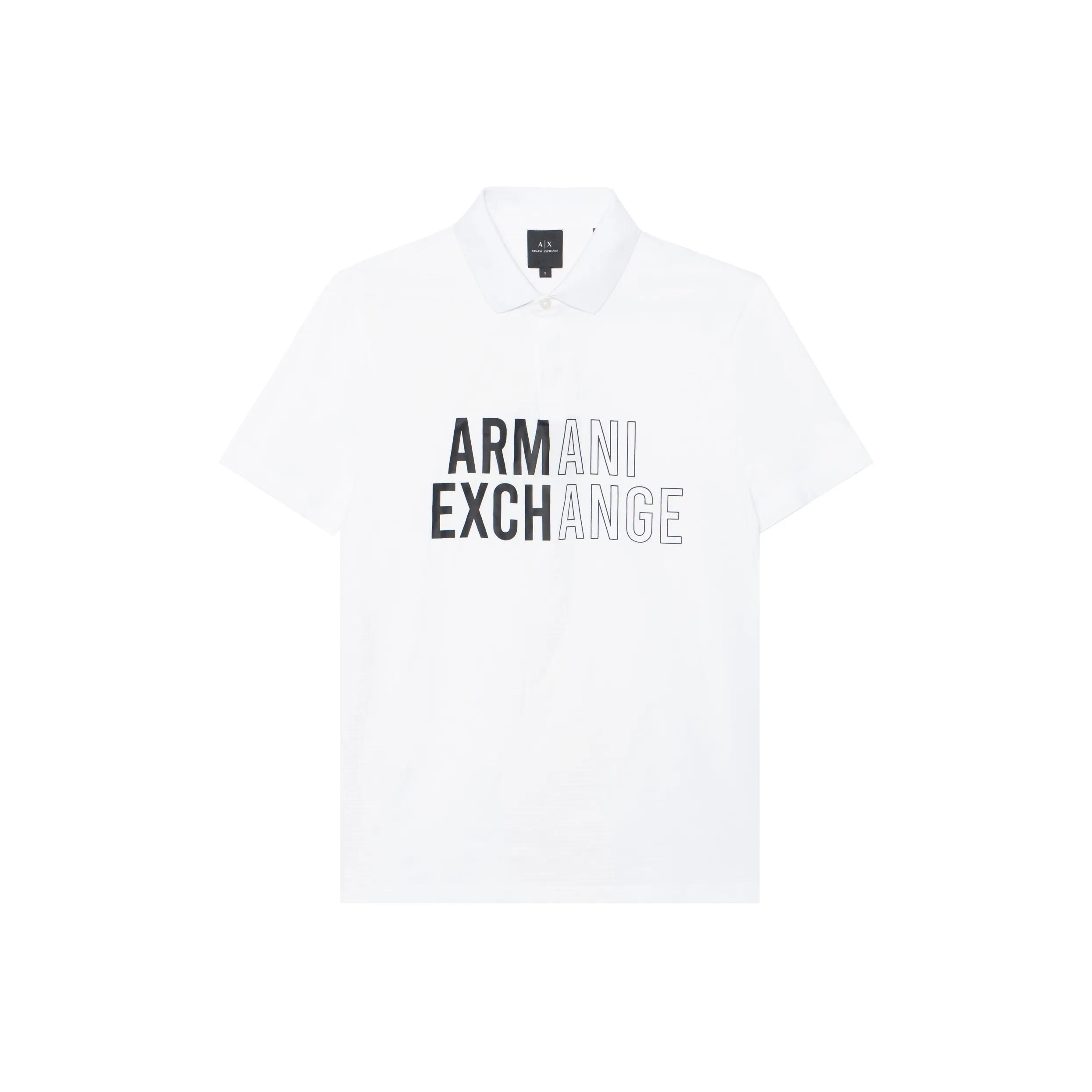 ARMANI EXCHANGEAE Polo Shirt Men's White
