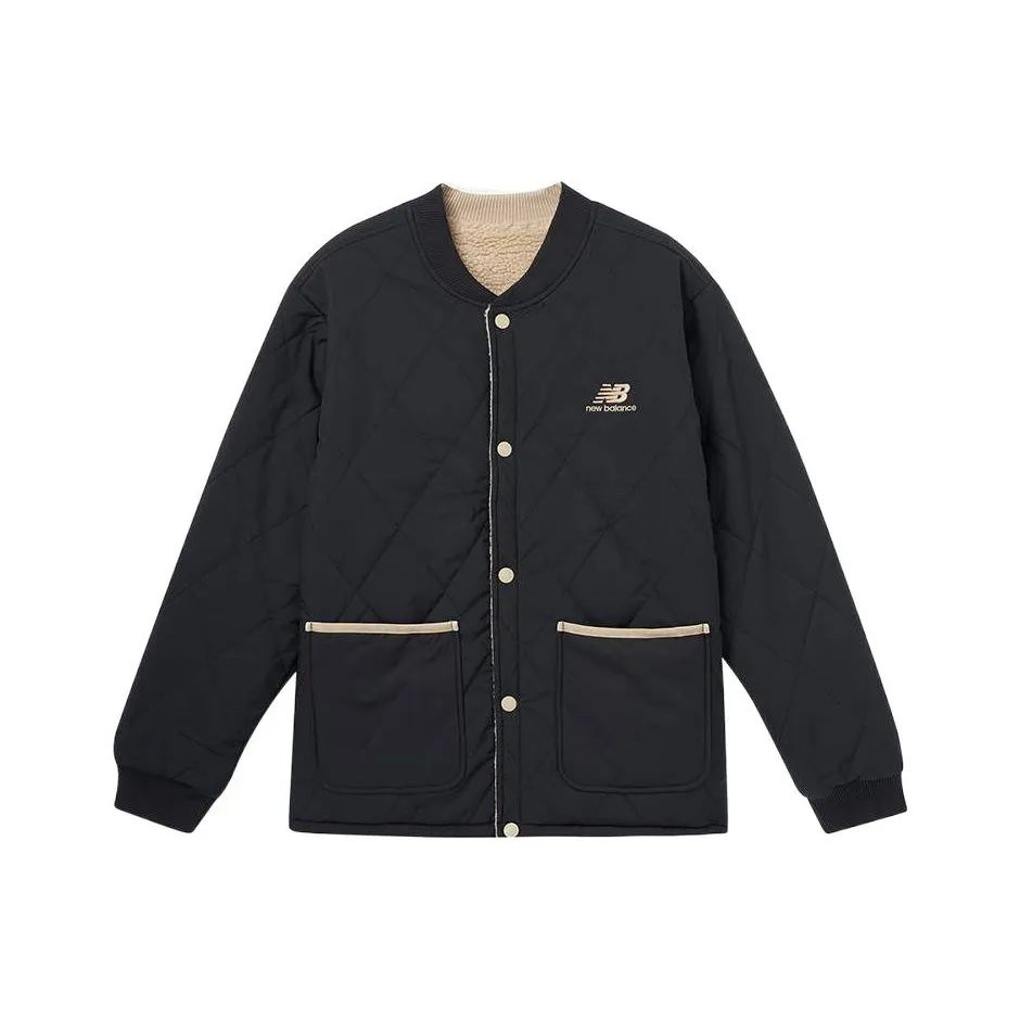 New Balance совместный бренд хлопковый пуховик мужской черный