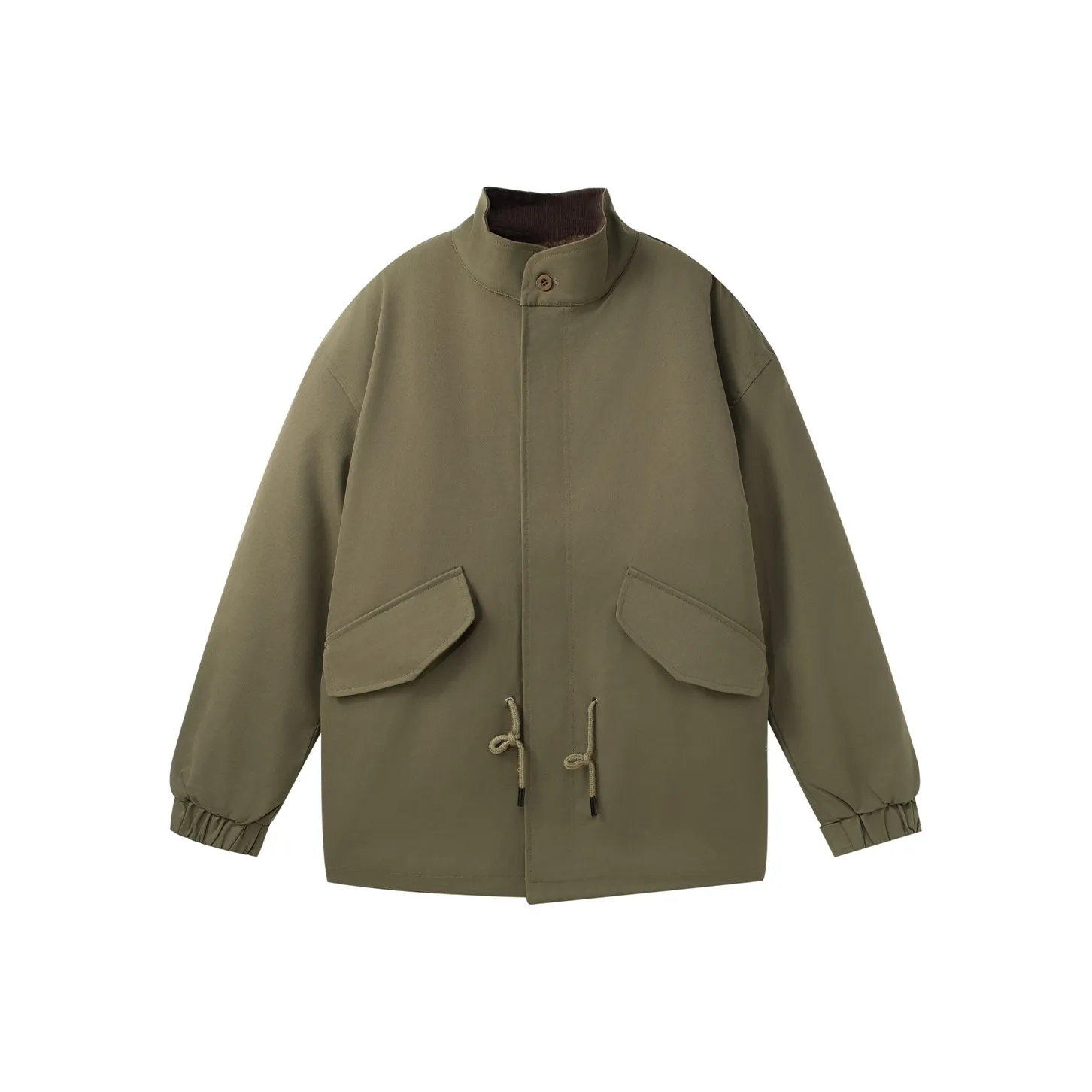 DKPD Куртки Пальто Унисекс Армейский зеленый