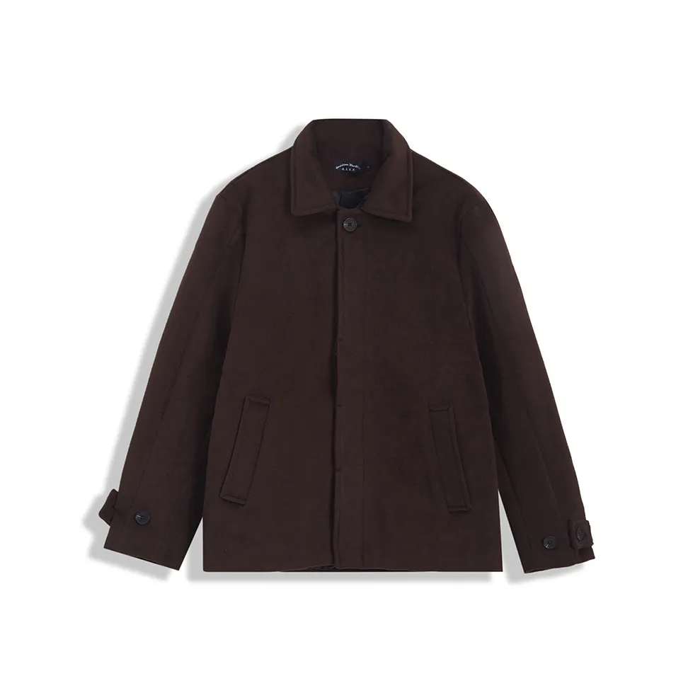 I'm David Coat Unisex Dark Brown