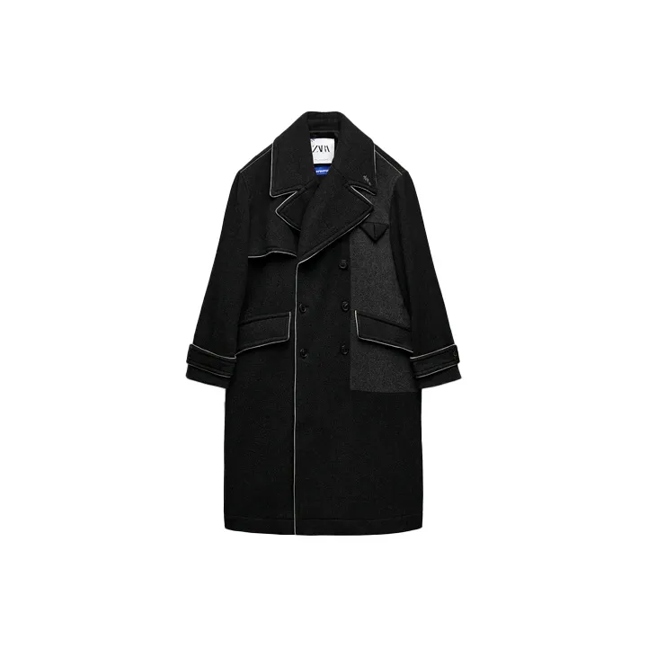 Zara X ADER ERROR ADER ERROR X Zara Coats Unisex Black