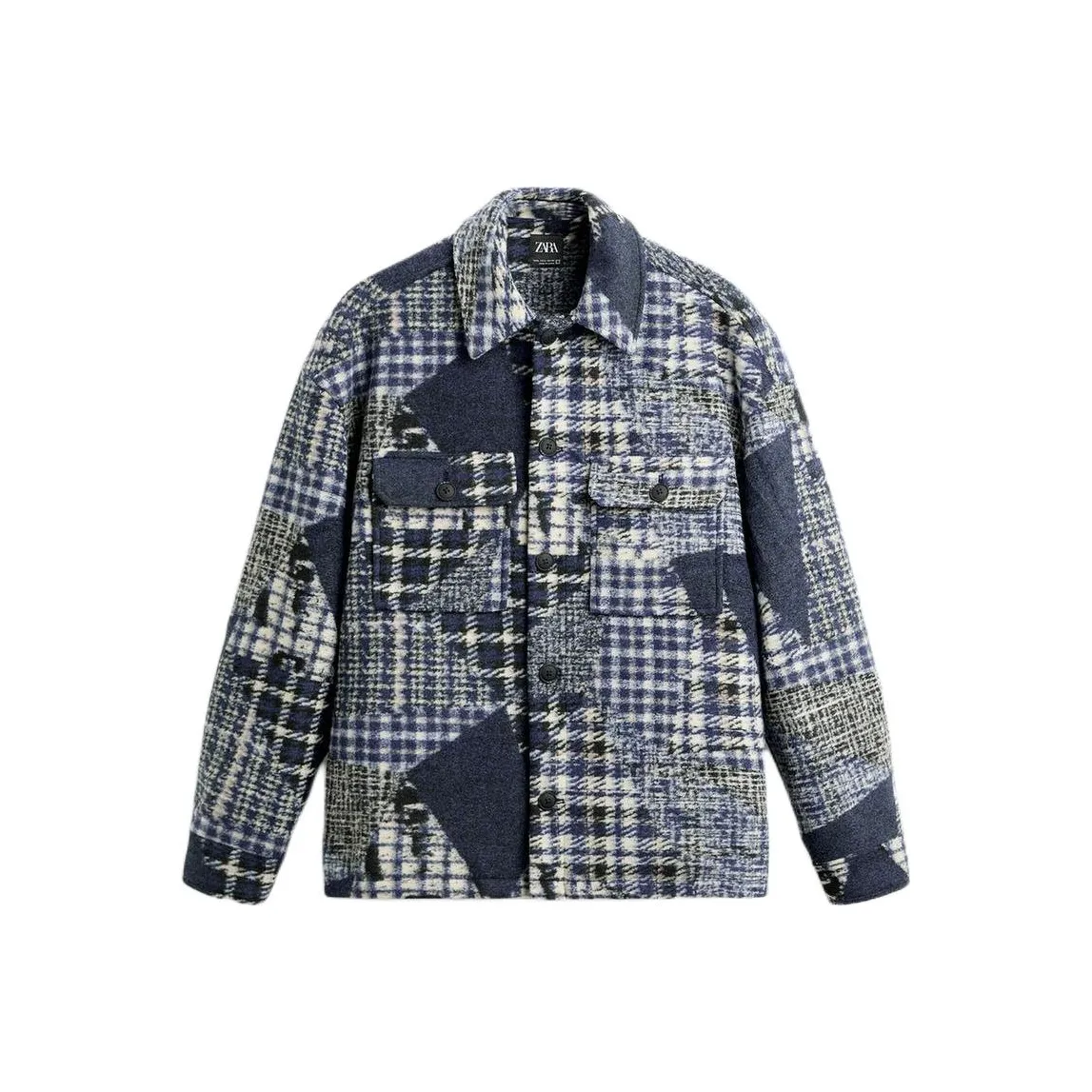 ZARA Куртки и Пальто Мужской Синий