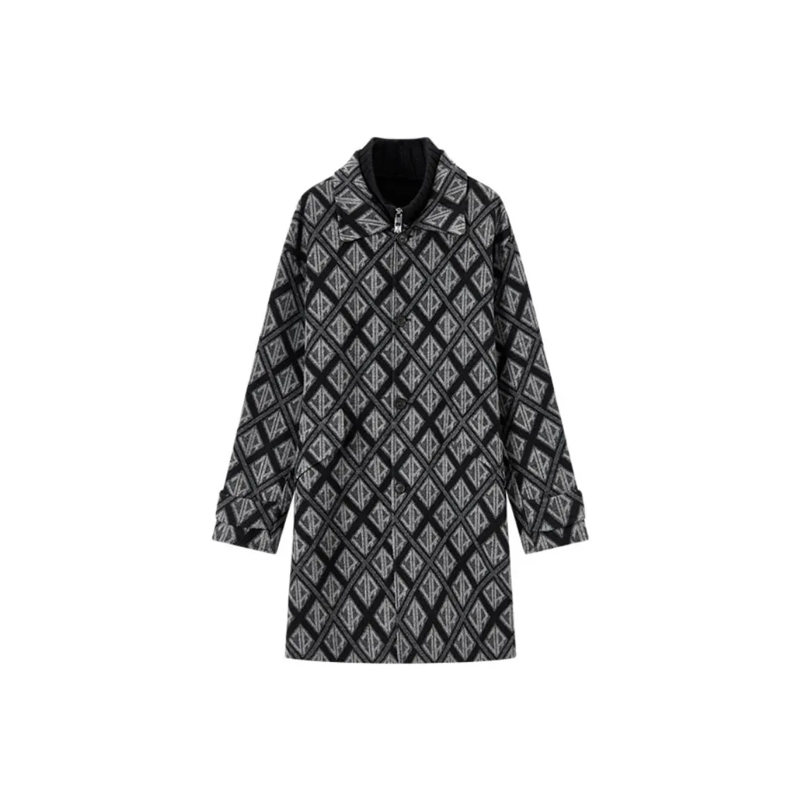 JOHN RICHMOND Куртка Мужская Черная Серый