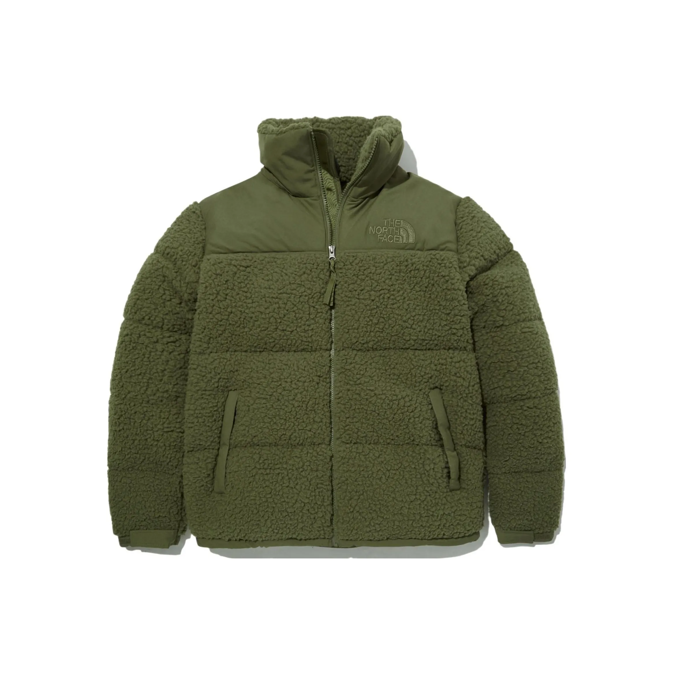 Italy smoking jacket cardigan Green Nuptse M'S SHERPA JACKET Down Jacket Men's Green