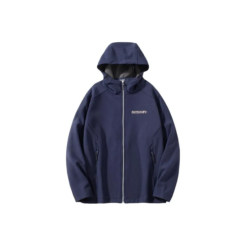 OUTDOOR PRODUCTS Темно-синие мужские куртки