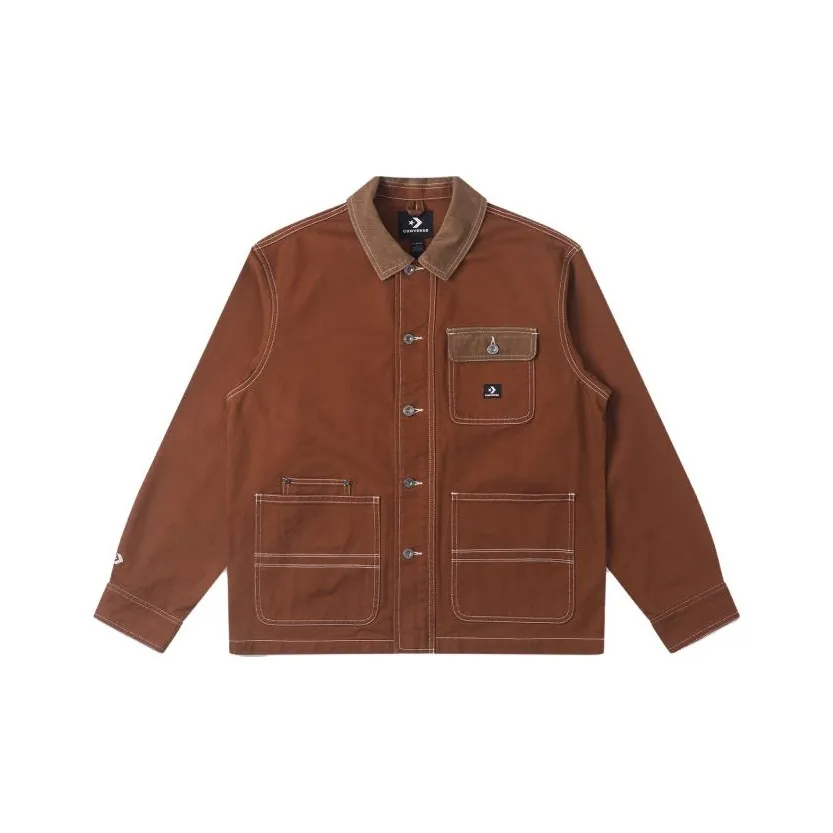 Converse Jackets Unisex Brown