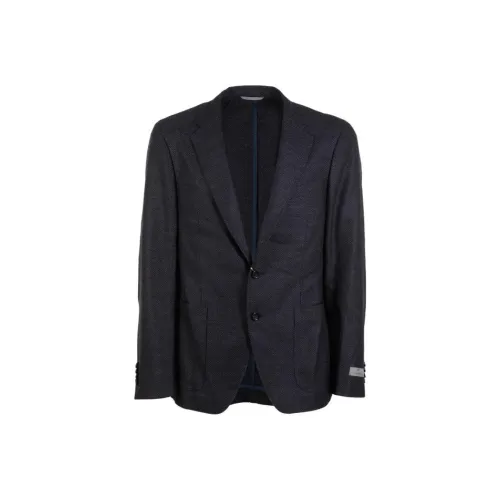 Canali Серый Мужские офисные костюмы