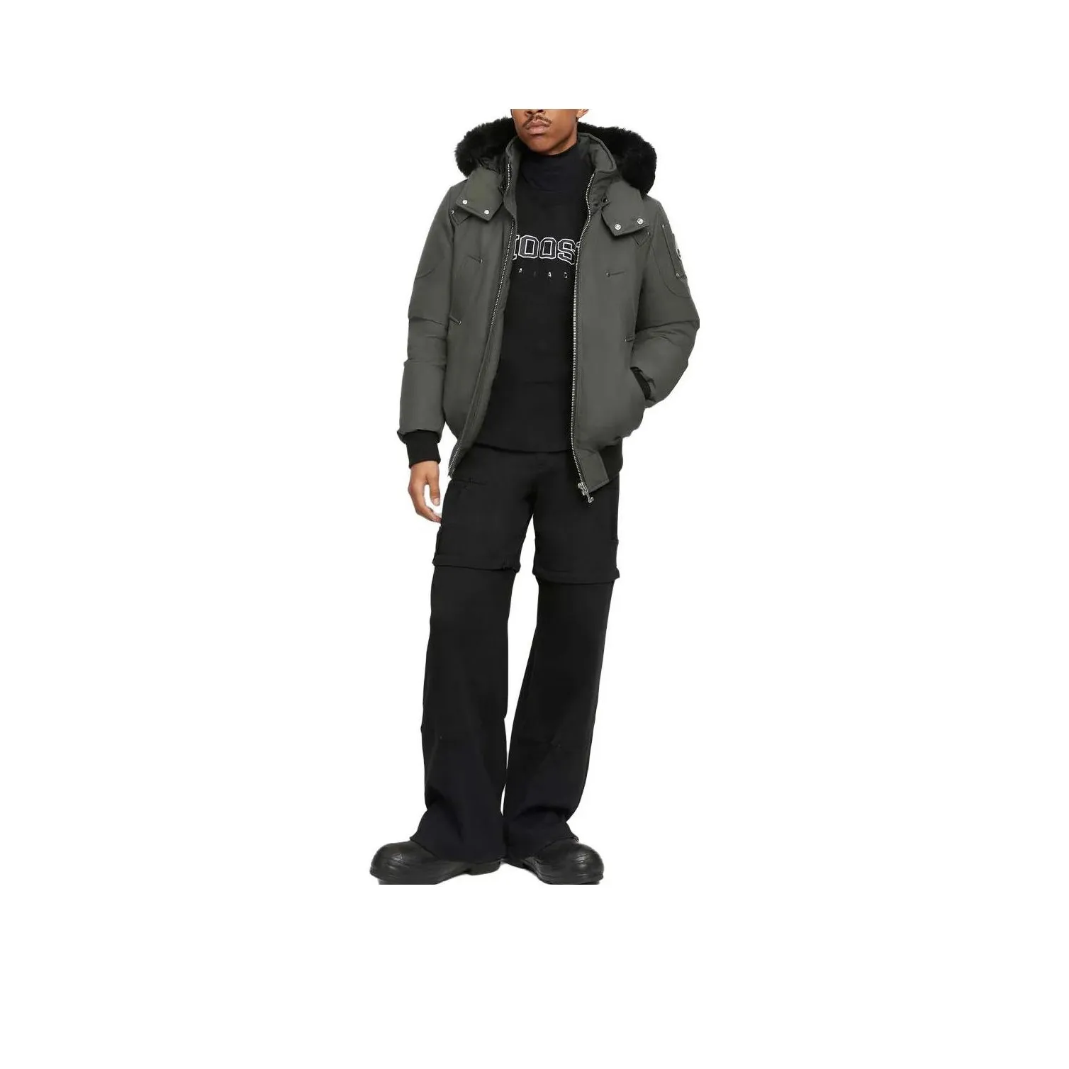 Moose Knuckles Jackets Men Gray